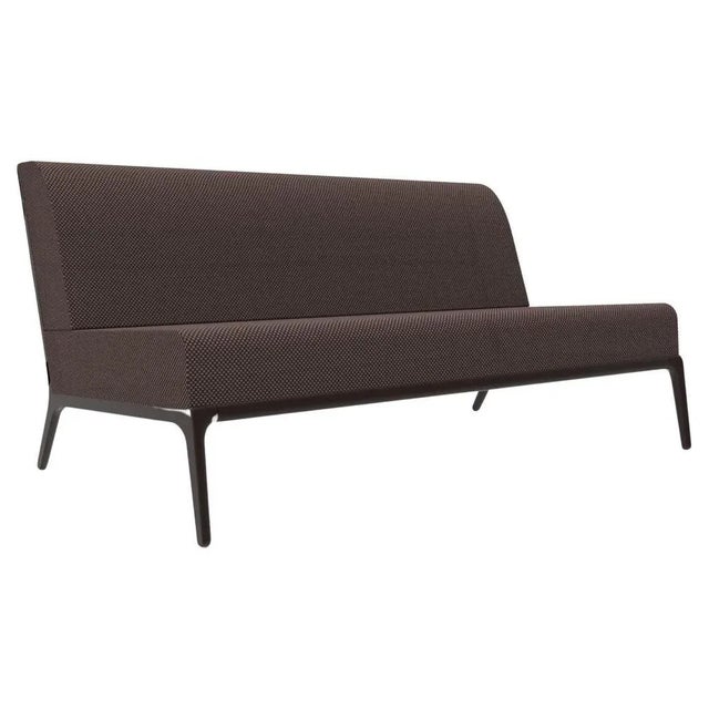 Metal Central Xaloc 160 Chocolate Sofa by Mowee For Sale - Image 7 of 7