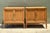 Vintage MCM Wood Cabinets With Grooved Doors - Pair For Sale - Image 12 of 15