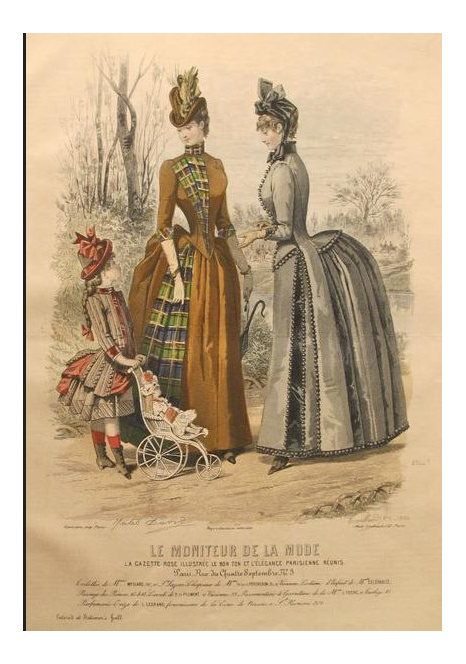 Le Moniteur de la Mode 銅版画　1859年 1886-moniteur-de-la-mode-