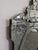 Vintage Venetian Silver Mirror For Sale - Image 4 of 6
