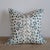 Brunschwig & Fils Brunschwig & Fils Aqua Les Touches Outdoor Pillow - Single For Sale - Image 4 of 6