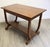 1910s Antique Arts & Crafts Oak Library Table With Lyre-Form Supports & Bookshelf, C 1910–1920 For Sale - Image 5 of 9