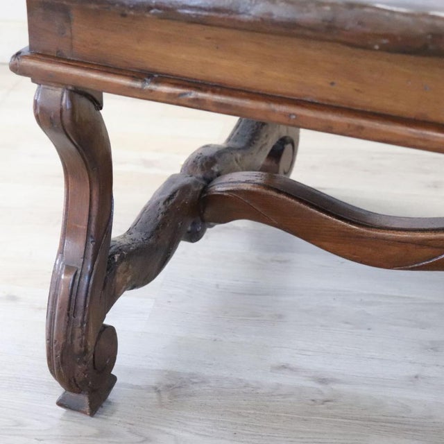 Early 20th Century Coffee Table in Walnut For Sale - Image 12 of 13