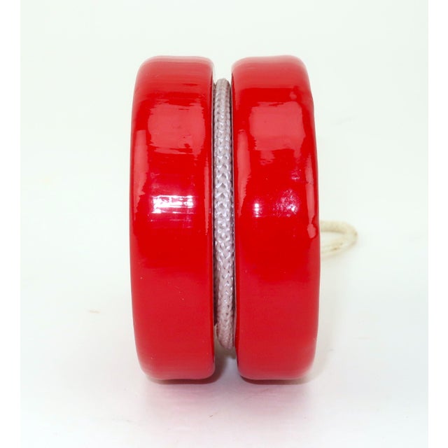 Keith Haring Keith Haring Pop Art Painted Wood 'Radiant Baby' YoYo, 1992 For Sale - Image 4 of 9