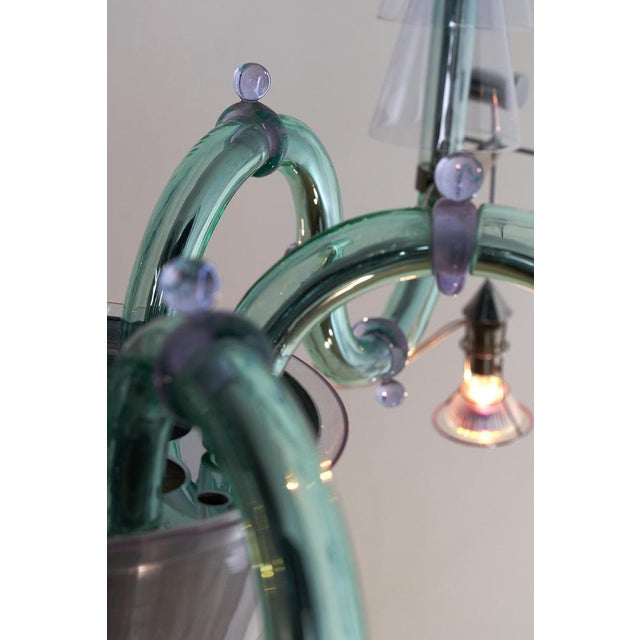 Murano Glass Chandelier by Gian Paolo Canova & Carlo Moretti, 1988 For Sale - Image 14 of 18