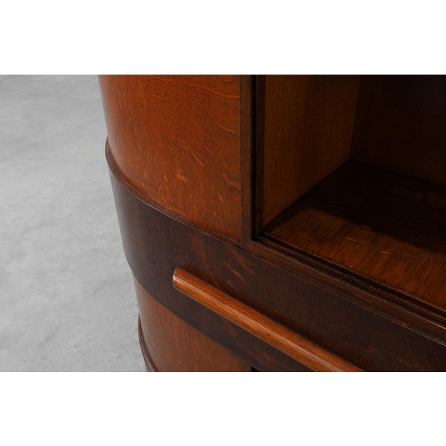 Large Art Deco Counter attributed to De Coene, Belgium, 1920s For Sale - Image 11 of 18