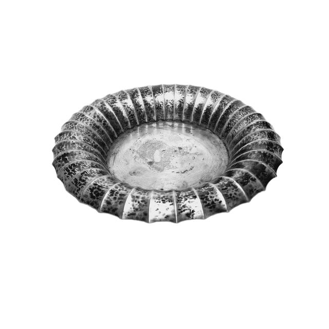 Art Deco Futurist Pilish Silver Fruit Bowl from Czaplicki Juwelery, 1930s For Sale - Image 18 of 18