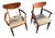 Pair Vintage Stanley Furniture Mid Century Modern Armchairs – 1960s For Sale