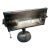 Vintage Brass and Metal Banker's Lamp For Sale