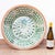 Cream Spanish Revival Hand-Painted Ceramic Lebrillo Wall Bowl with Pomegranate from Fajalauza, Granada, 2010s For Sale - Image 8 of 14