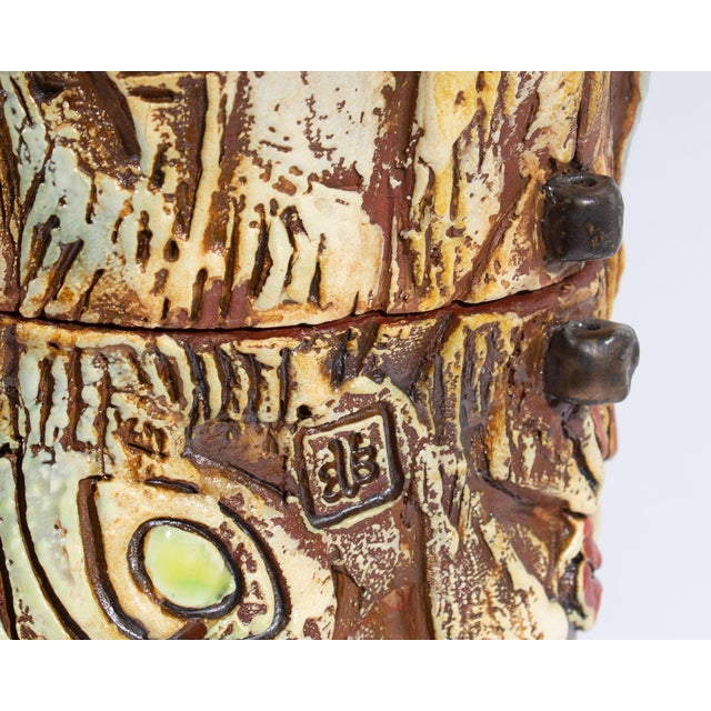 2010s Barry Unitas Barnes 2012 Studio Pottery Vessel For Sale - Image 5 of 9