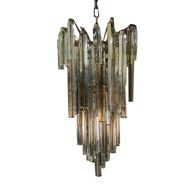 Chandelier from Venini, 1965 For Sale