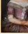 Red Dark Red and Pink Antique Portrait of a Victorian Lady, 20th Century For Sale - Image 8 of 12