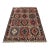Yalameh Rug 4'11'' X 6'7'' Multicolor Wool Vintage Tribal Hand-Knotted Carpet For Sale