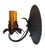 Antique Spanish Revival Wall Sconce With Flower Design For Sale In Los Angeles - Image 6 of 7