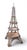 Vintage Metal Eiffel Tower Three Tier Plant Stand 73" Height 29" Width and Depth Bottom Platform 23 x 23" Middle Platform...