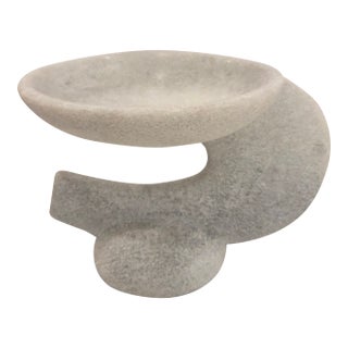 Marble Abstract Vase For Sale