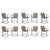 Mid-Century Chrome Chairs with Double Frames, 1960, Set of 10 For Sale - Image 14 of 14