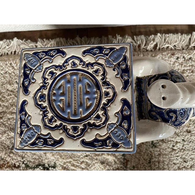 Elephant Plant Holder For Sale - Image 4 of 8