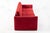 Gavina Vintage Italian Modern Red Simone Sofa by Simon International, Italy, Circa 1972 For Sale - Image 4 of 18