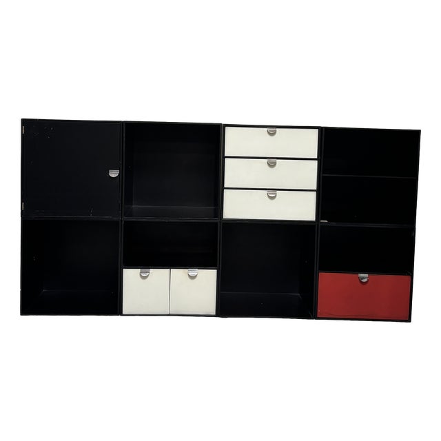 Storage Cubes from Palaset Treston, Finland, 1970s, Set of 8 For Sale