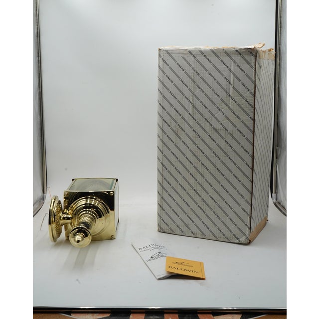 1990s Baldwin Brass Exterior Lantern Lamps - a Pair For Sale - Image 13 of 13