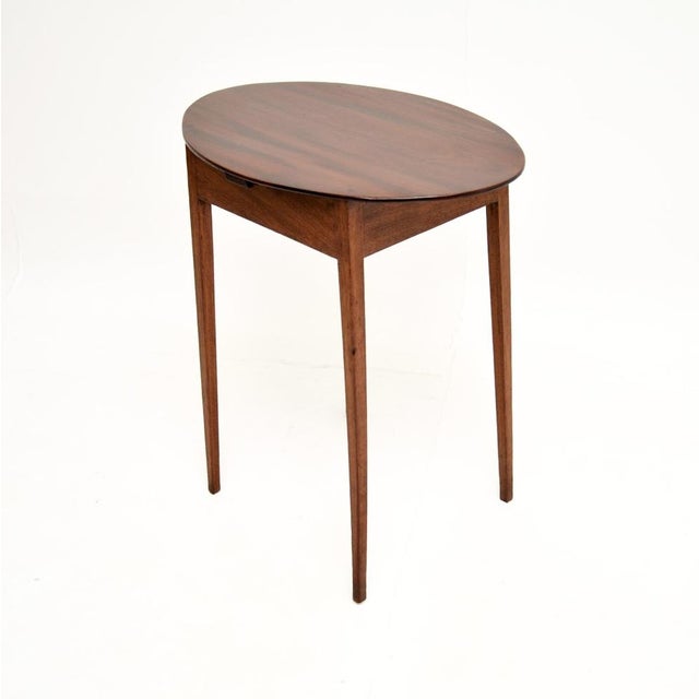 Antique Edwardian Occasional Side Table, 1900s For Sale - Image 3 of 7