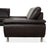 Loop Corner Sofa in Dark Brown Leather from Willi Schillig For Sale - Image 15 of 16