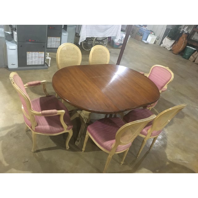 Louis XV Dining Table & Chairs Chairish