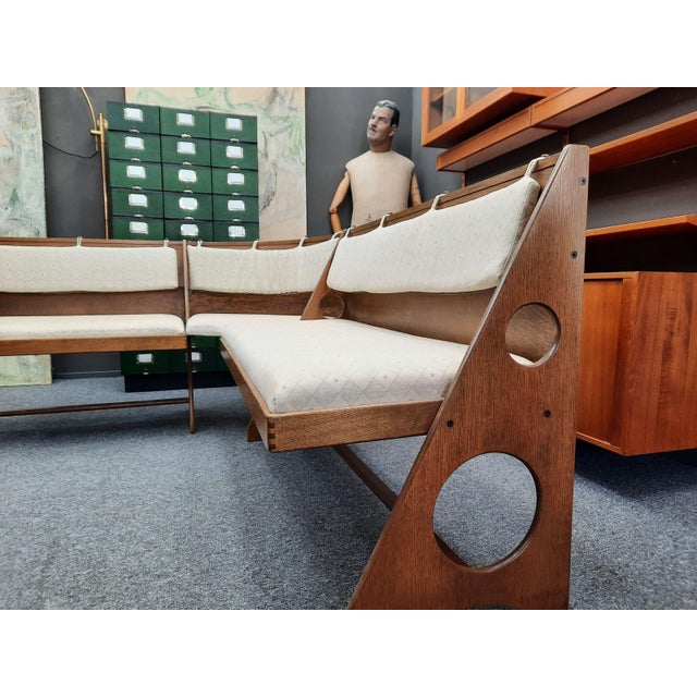 Dining Room Set by Gilbert Marklund for Furusnickarn, Sweden, 1970s, Set of 5 For Sale - Image 15 of 18