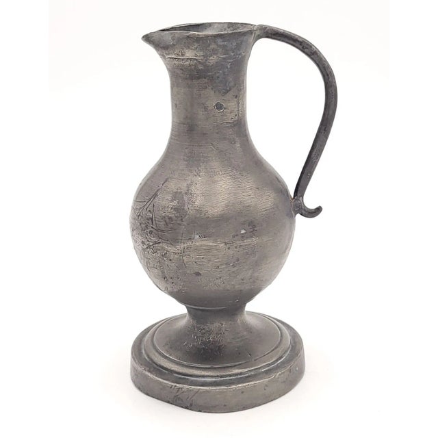 Pair of Pewter Pitchers, France Circa 1800 For Sale - Image 10 of 12