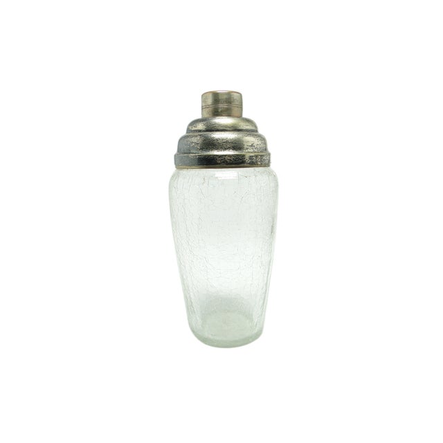 Silver Art Deco Crystal Cocktail Shaker from Wolfgang Wolff, Germany, 1960s For Sale - Image 8 of 8