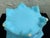 Glass Vintage Fenton Blue Satin Glass Footed Jardiniere Cachepot Planter For Sale - Image 7 of 8