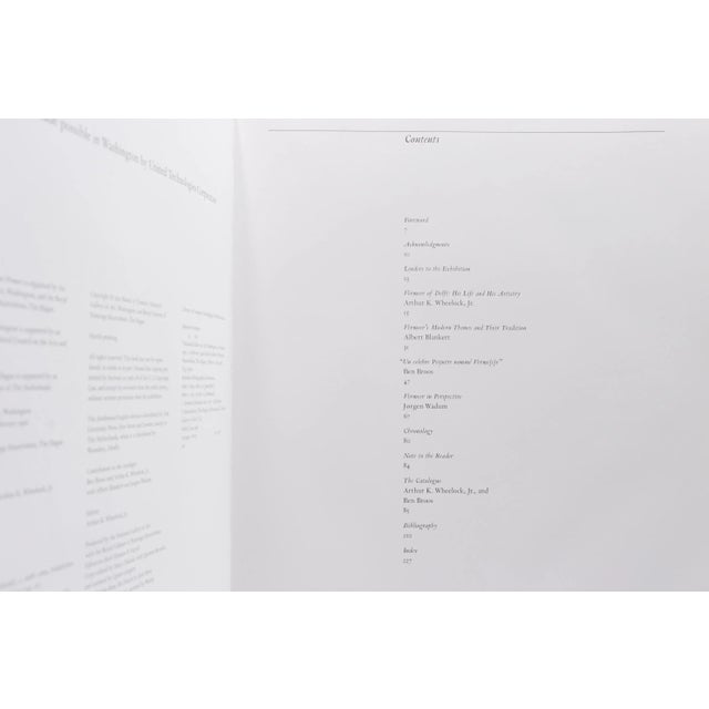 Johannes Vermeer art book from the exhibition held at The National Gallery of Art, Washington from 12 November 1995 - 11...