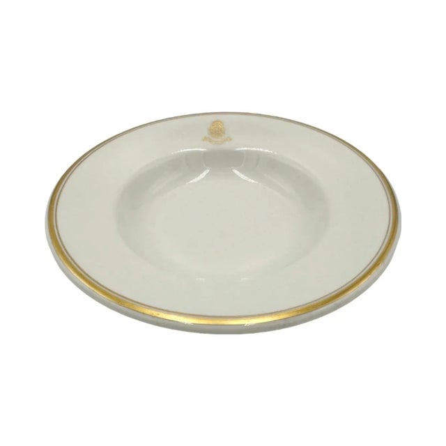 Vintage the Carlyle Hotel Nyc Soup Bowl White New York City For Sale - Image 4 of 12