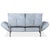 DS-450 Two-Seater Leather Blue Manual Function Sofa from de Sede For Sale - Image 16 of 18