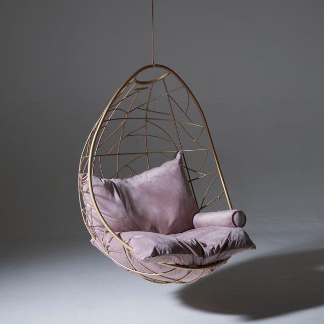 Ultra Modern Hanging Egg Chair Chairish