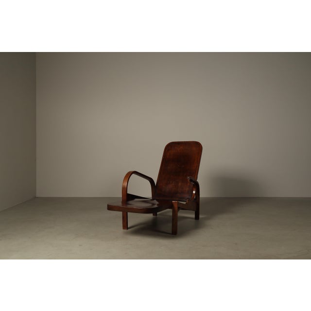 Adjustable Lounge Chair by Walter Gerdau / Móveis Gerdau, Brazil, 1950 For Sale - Image 12 of 16