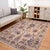 Enhance the ambiance of your home with this magnificent Persian-influenced Turkish hand-knotted rug made by skilled...