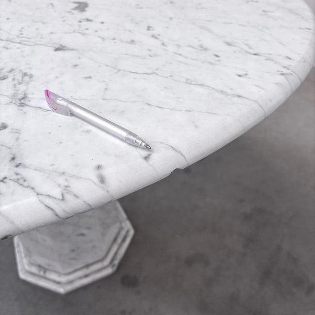 Vintage Marble Dining Table, 1970s For Sale - Image 10 of 11