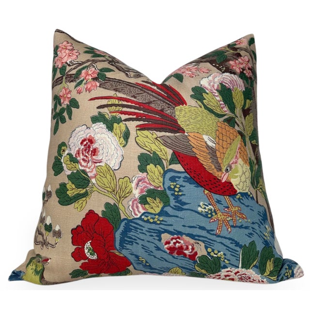 ⭐️ Ships Within 2 Days On the Front: Designer Linen Fabric On the Back: Ivory Linen Fabric Designer Fabric Content: 100%...