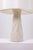 Beige Carved Stone Table Lamp, 1970s For Sale - Image 8 of 14