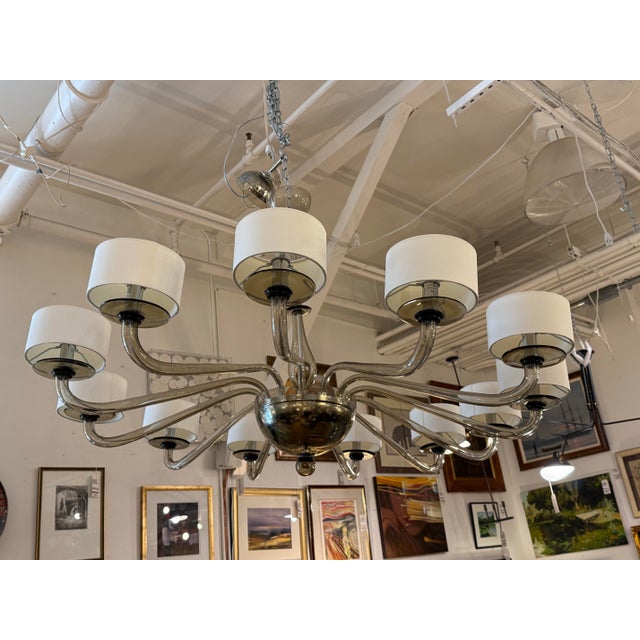 2020s Bella Figura Disc Chandelier, Twelve Light For Sale - Image 5 of 12