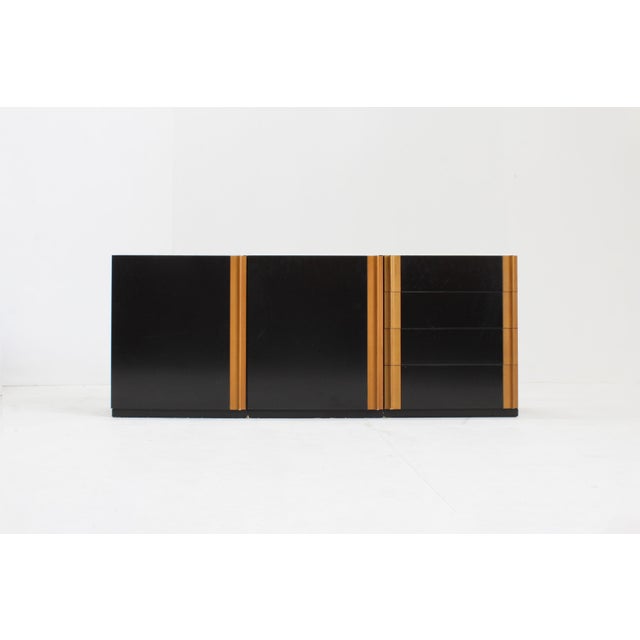 Vintage Sideboard in Wood and Marble, 1970s For Sale - Image 11 of 11