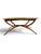 1960s Vintage Moroccan Brass Tray Top Table With Folding Spider-Leg Base For Sale - Image 5 of 10