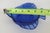Hazel Atlas Cobalt Blue Angel Fish Bowl Depression Glass Ashtray Dish 4888b For Sale - Image 11 of 12