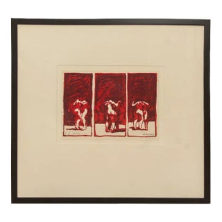 Ehrhard â Nude Tango Lithograph For Sale