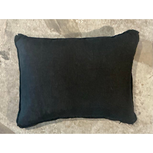 Textile Vintage Boho Leopard Velvet Lumbar Pillow For Sale - Image 7 of 10