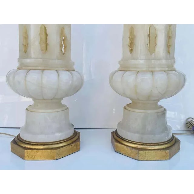 1960s Marble Lamps Made in Italy - a Pair For Sale In Los Angeles - Image 6 of 13