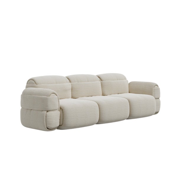Cream Elsa Modular Sofa by Ottiu, Set of 3 For Sale - Image 8 of 16